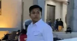 Tangkapan Layar Wajah Ajudan Gubernur Kaltim