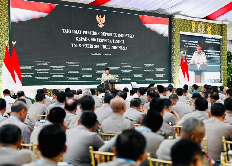 Pangkoarmada I Hadiri Taklimat Presiden RI Kepada Pati TNI dan Polri di Istana